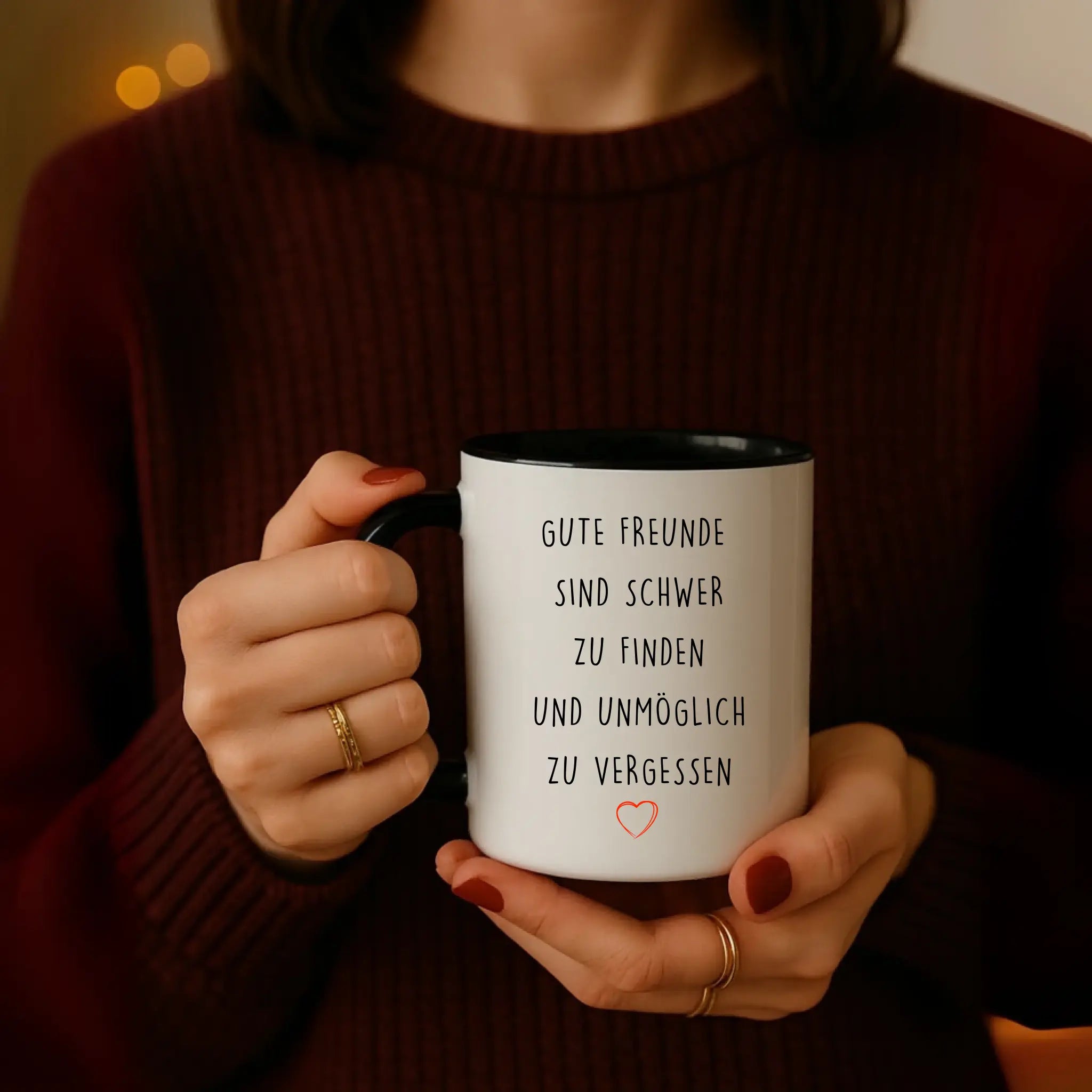 “Besties” - Personalisierte Kaffeetasse