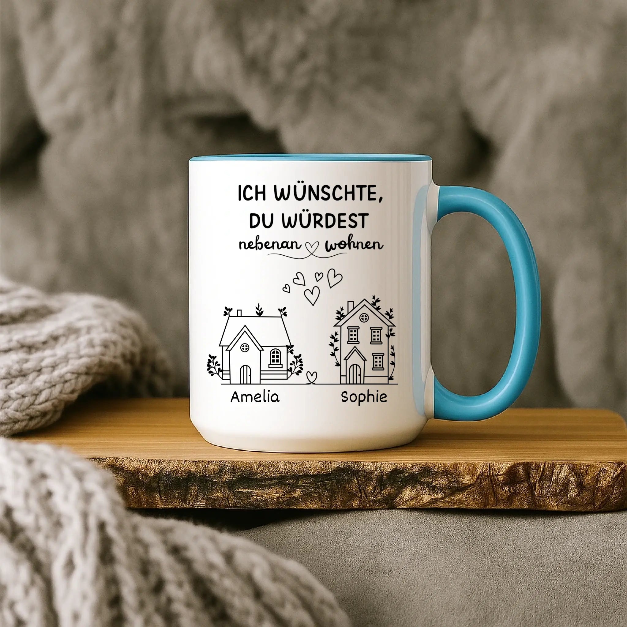 “Beste Freundin” - Personalisierte Kaffeetasse