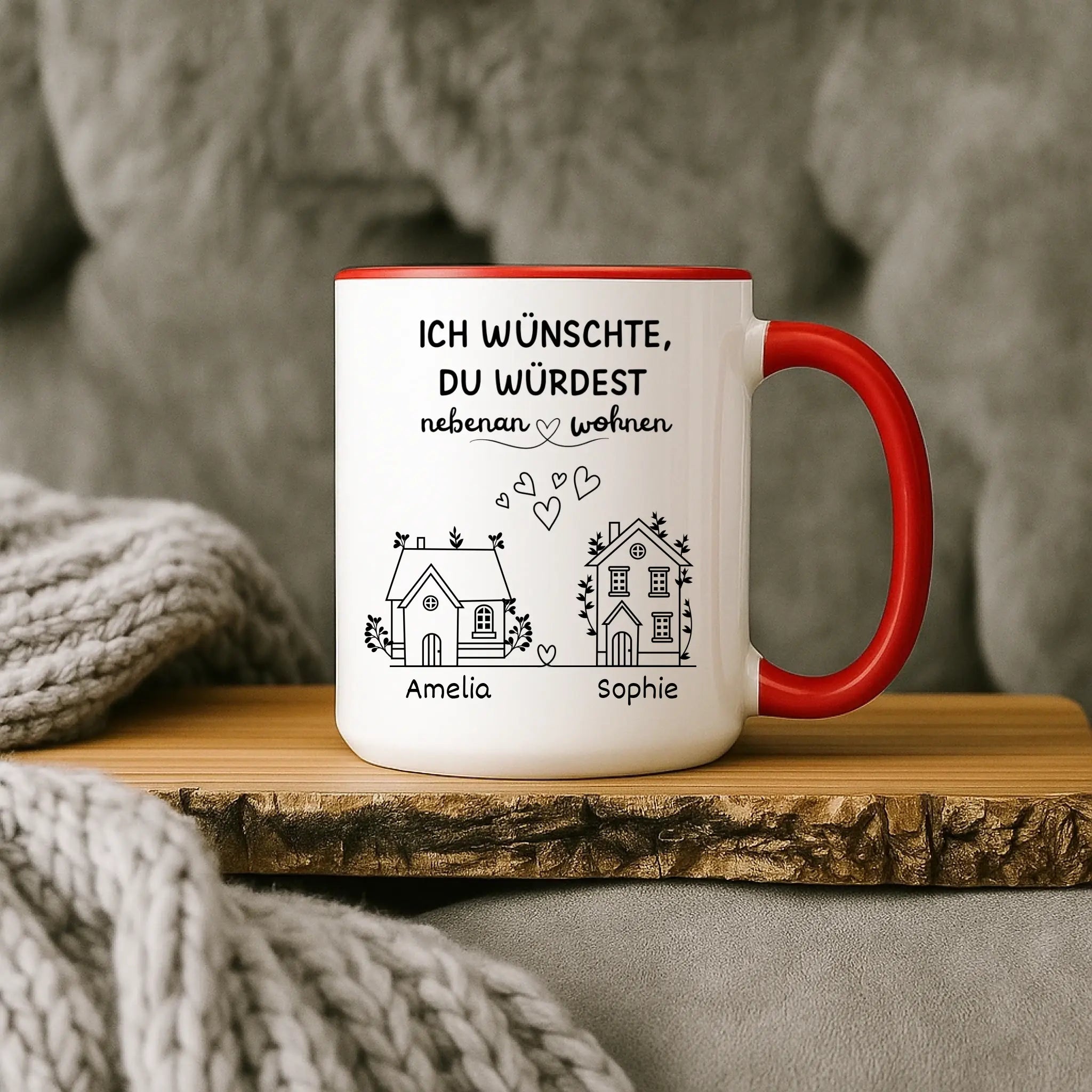 “Beste Freundin” - Personalisierte Kaffeetasse