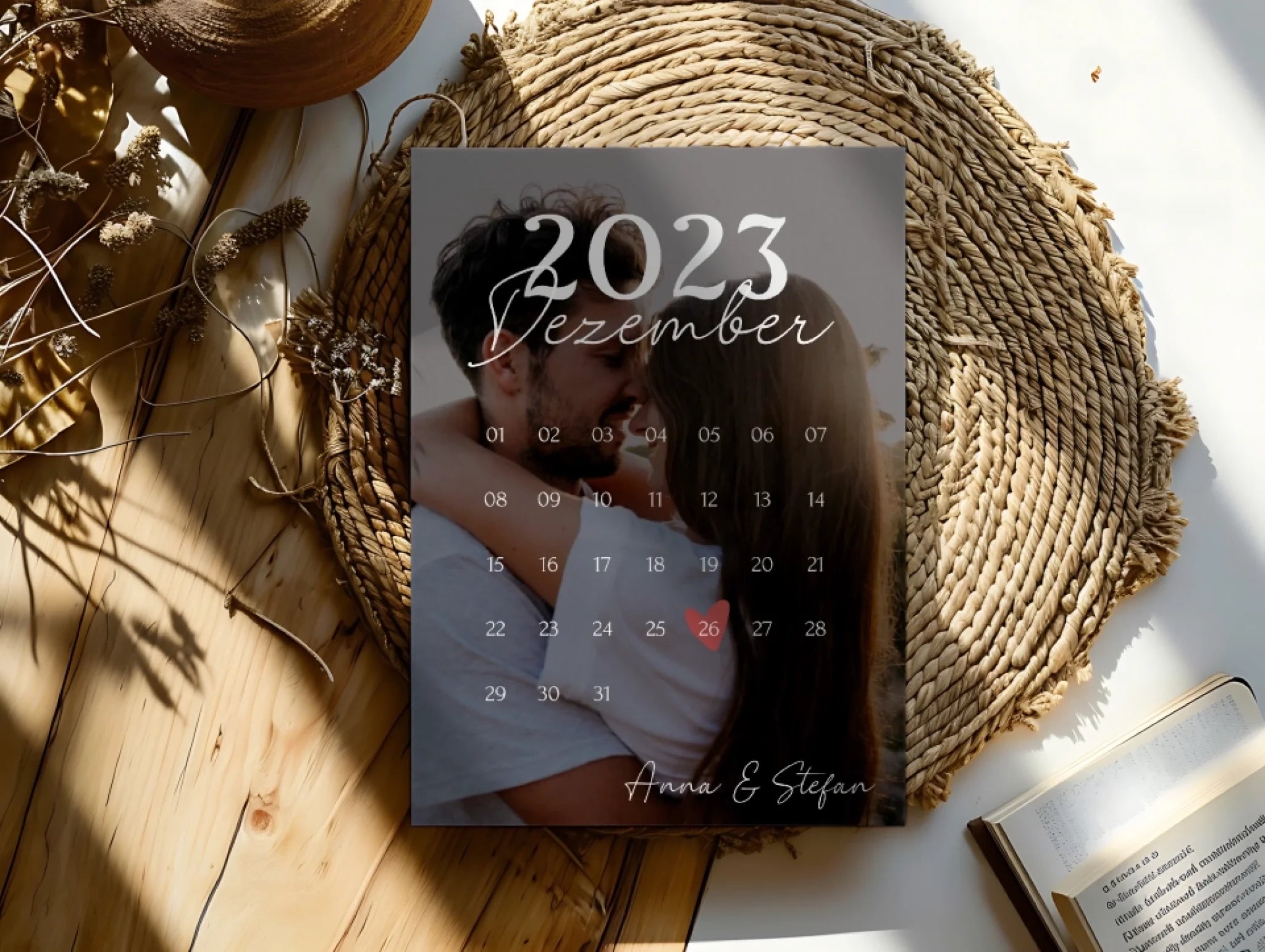 "Anniversary Date" - Personalized Poster