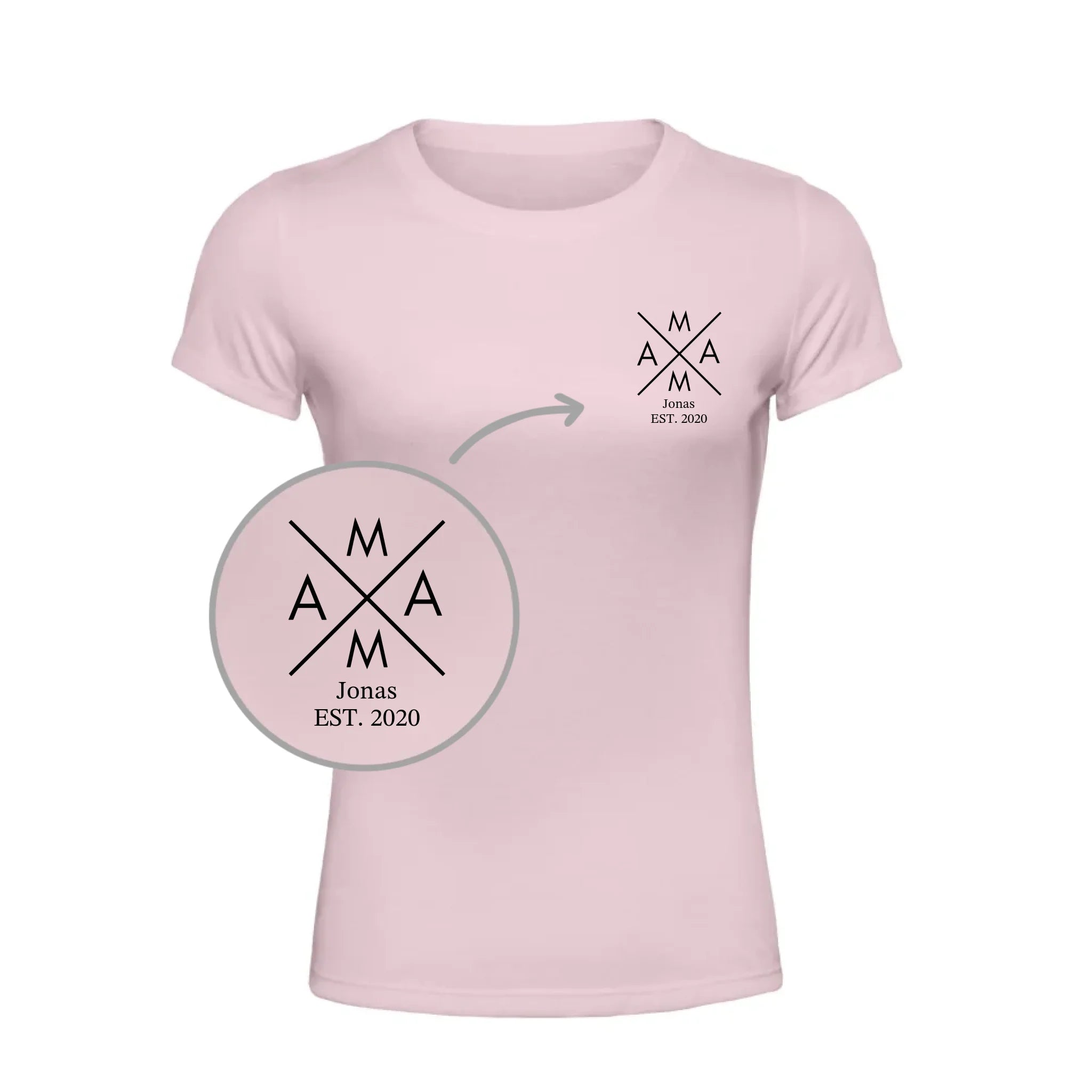 Regular Women Pink Tshirt.jpg