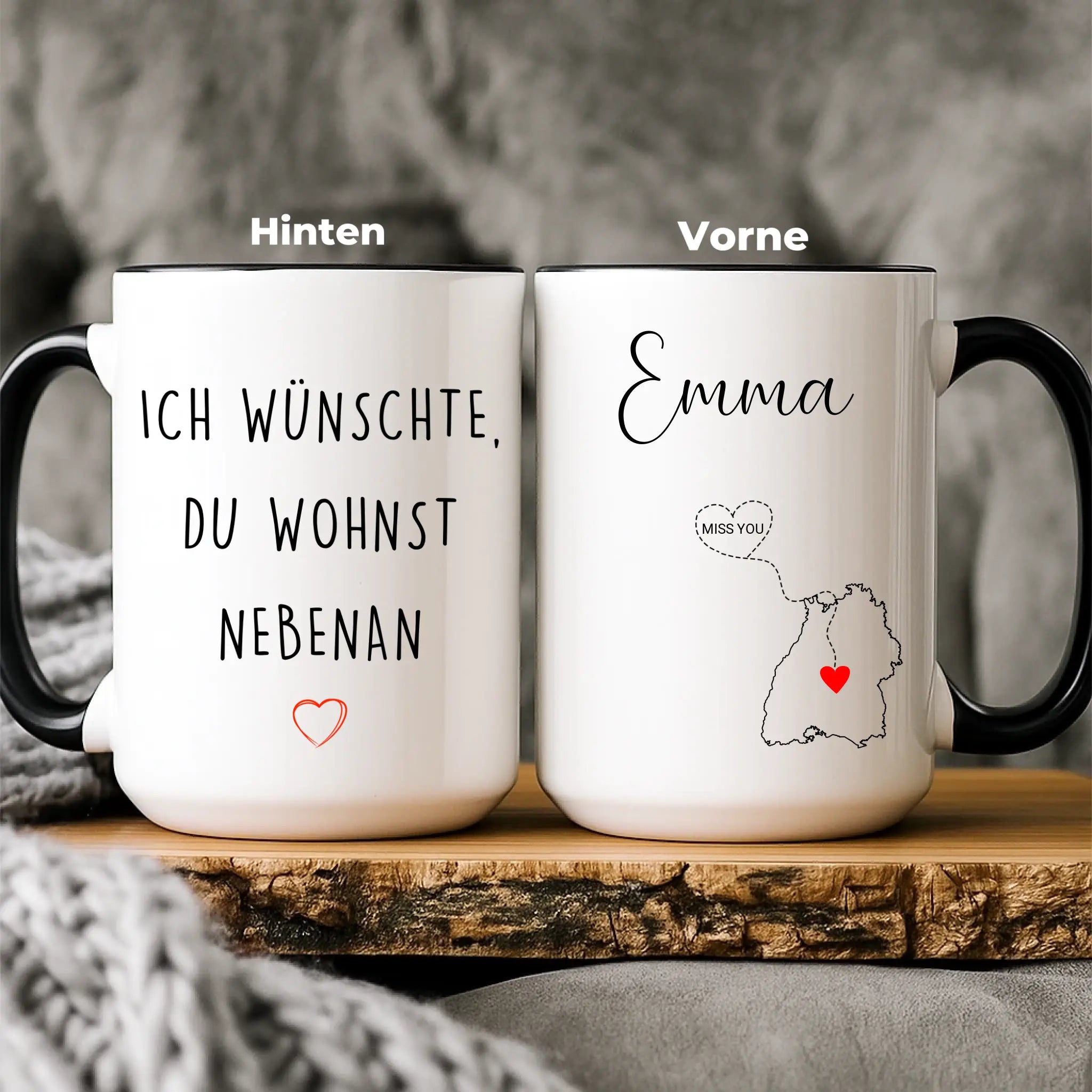“Besties” - Personalisierte Kaffeetasse