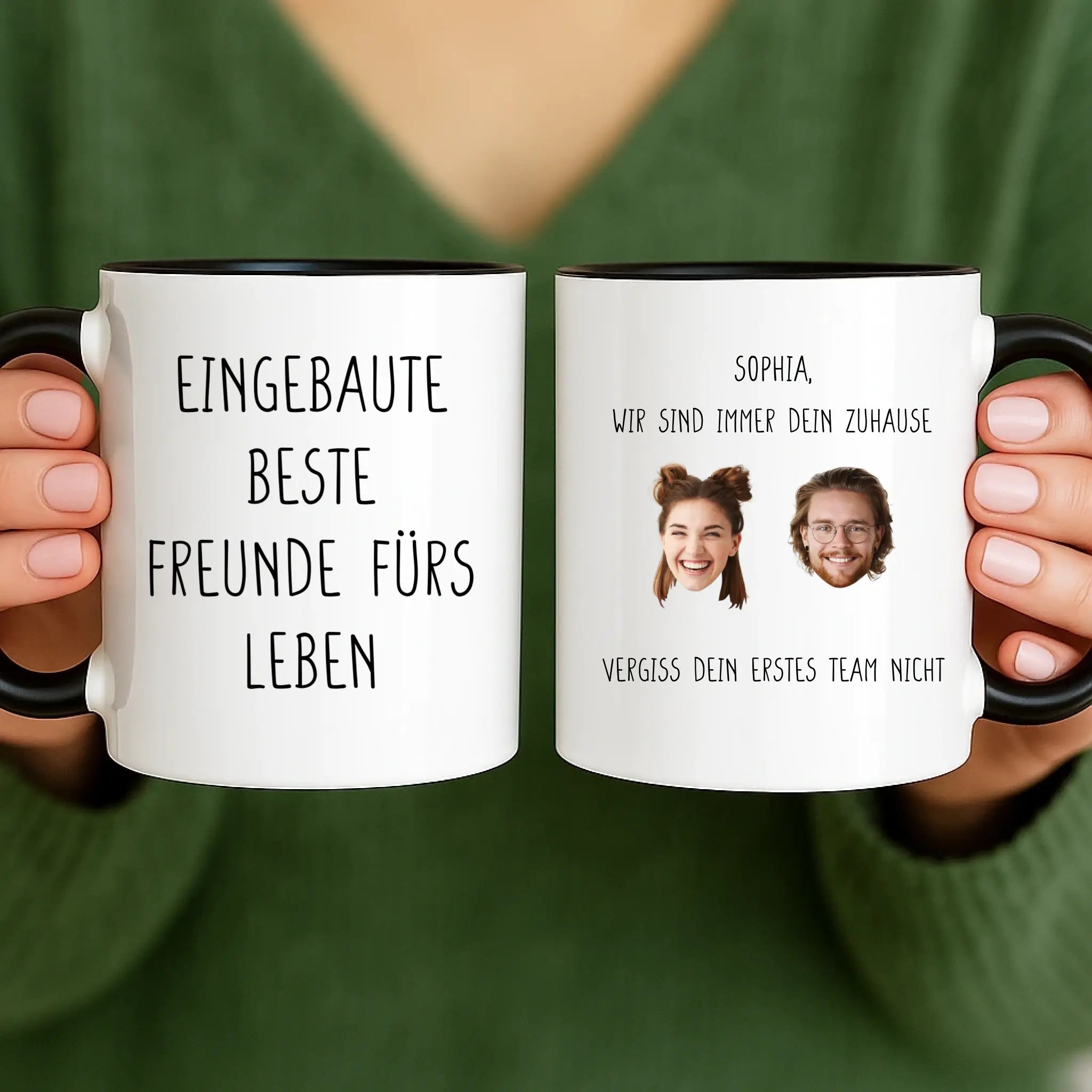 "Family Forever" – Personalisierte Tasse