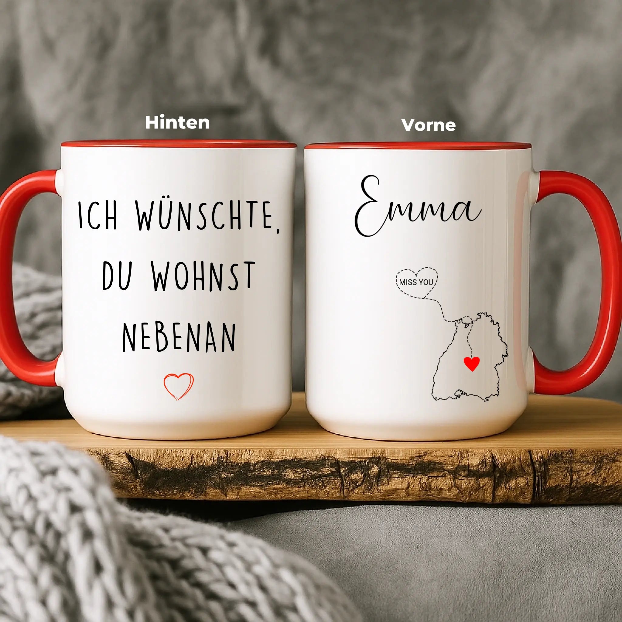 “Besties” - Personalisierte Kaffeetasse