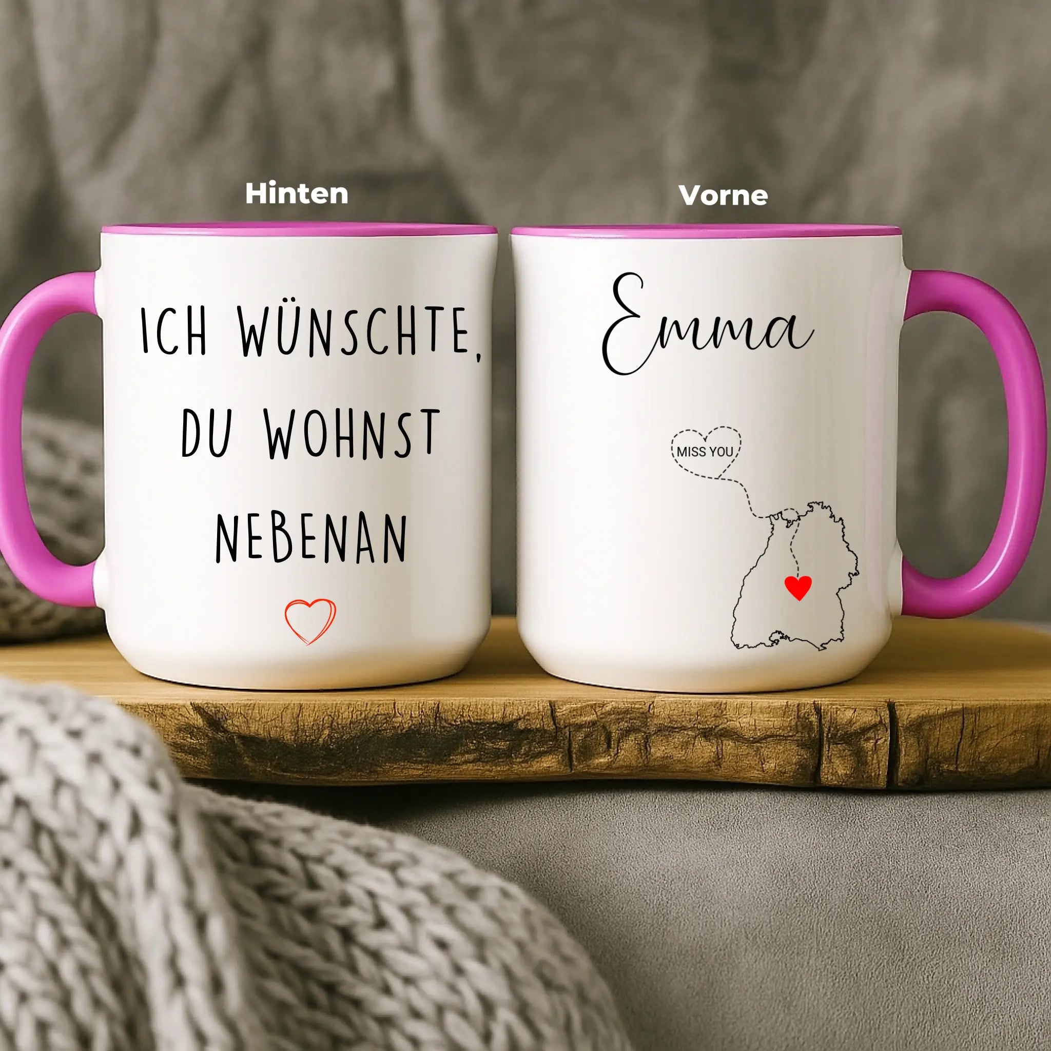 “Besties” - Personalisierte Kaffeetasse
