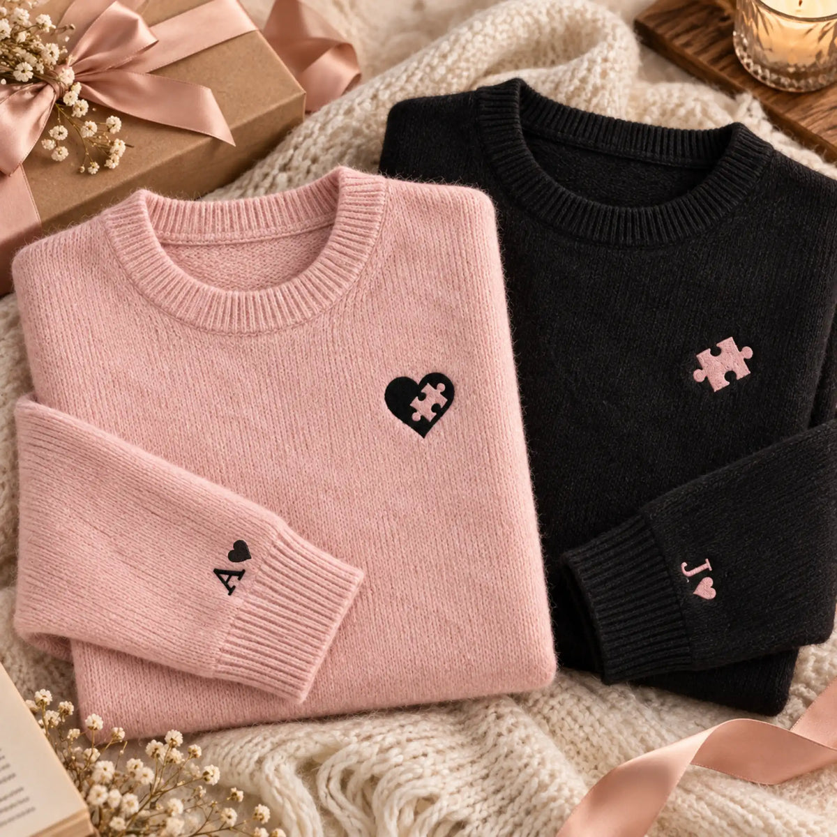 "Mein fehlendes Puzzleteil" – Personalisierte Partner-Pullover