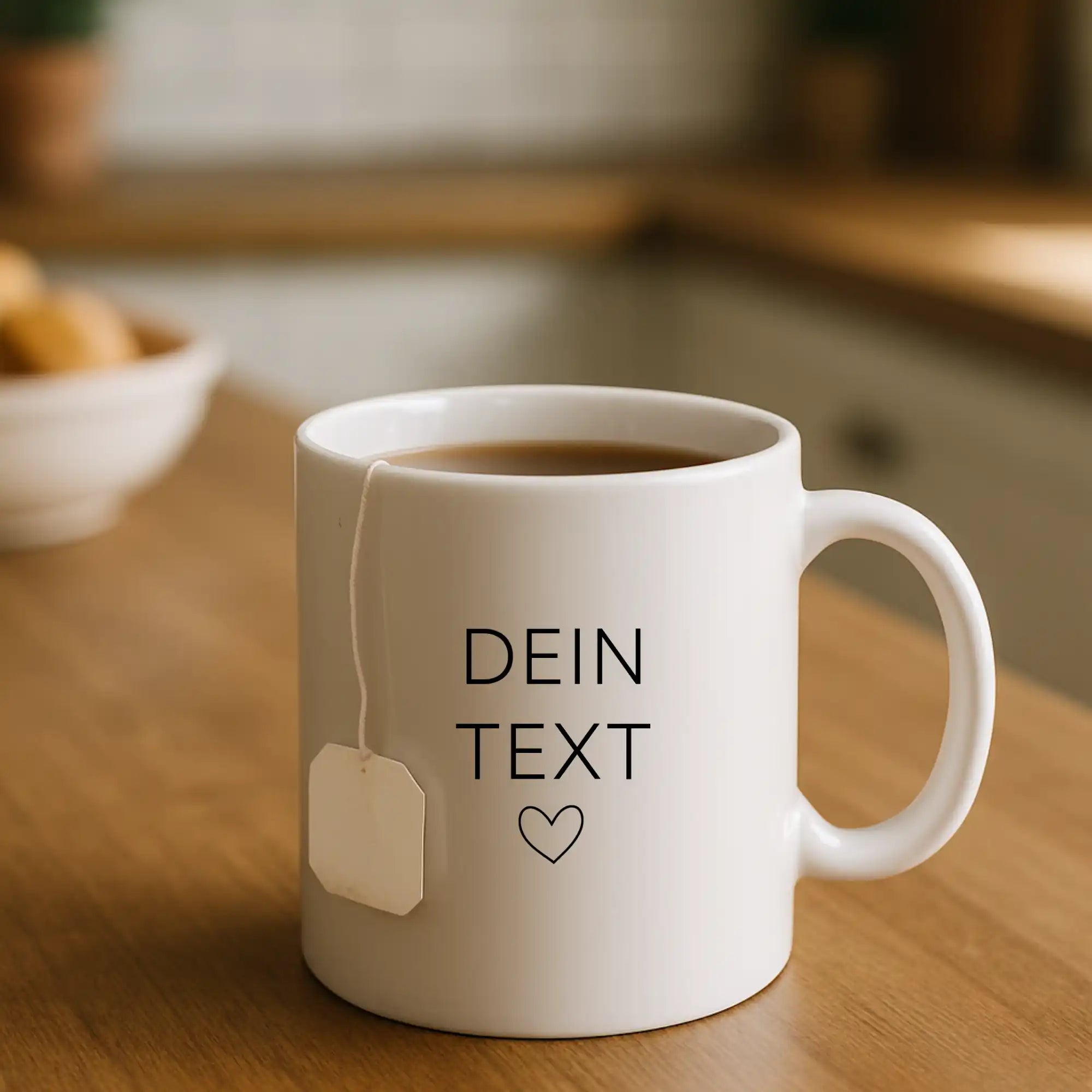 "Deine Botschaft“ - Personalisierte Tasse