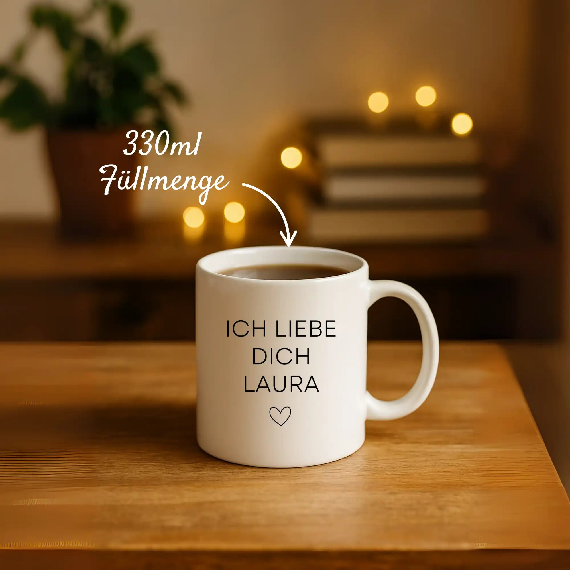 "Deine Botschaft“ - Personalisierte Tasse