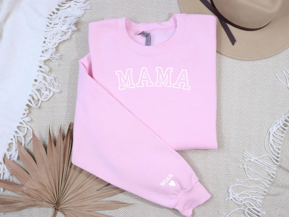 Personalized Mom Sweatshirt with Kids Names