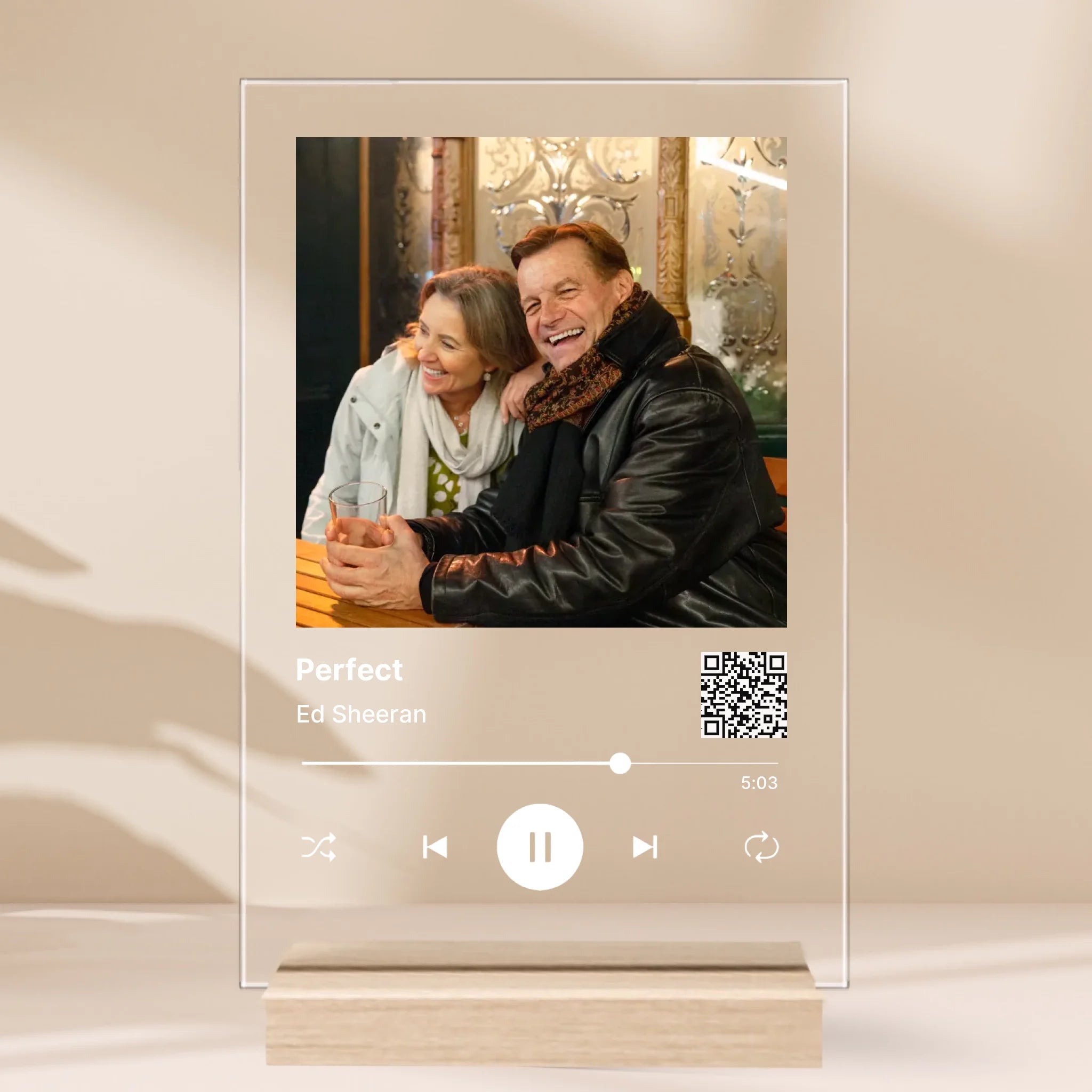 Spotify QR - Acrylic Glass Vertical