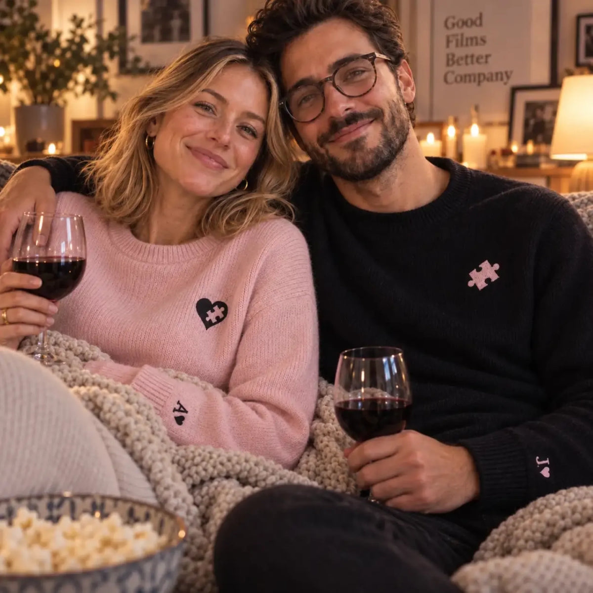 Cozy Movie Night Together