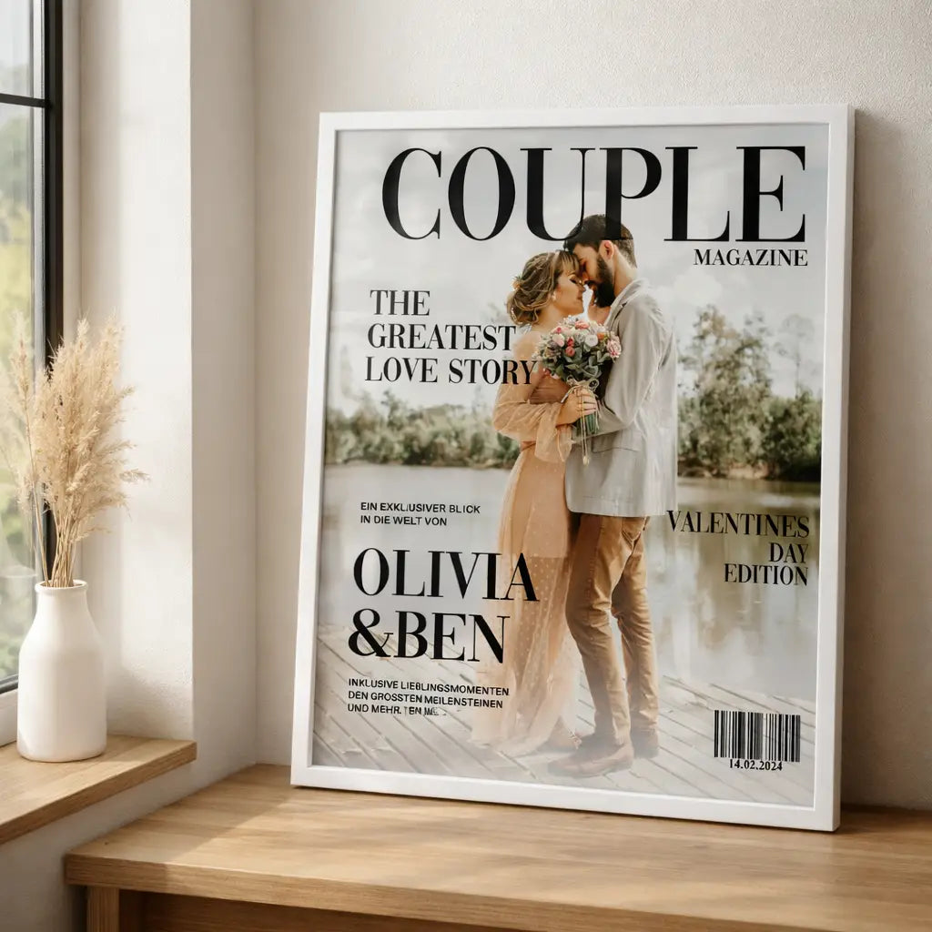 “COUPLE Magazine” - Personalisiertes Poster
