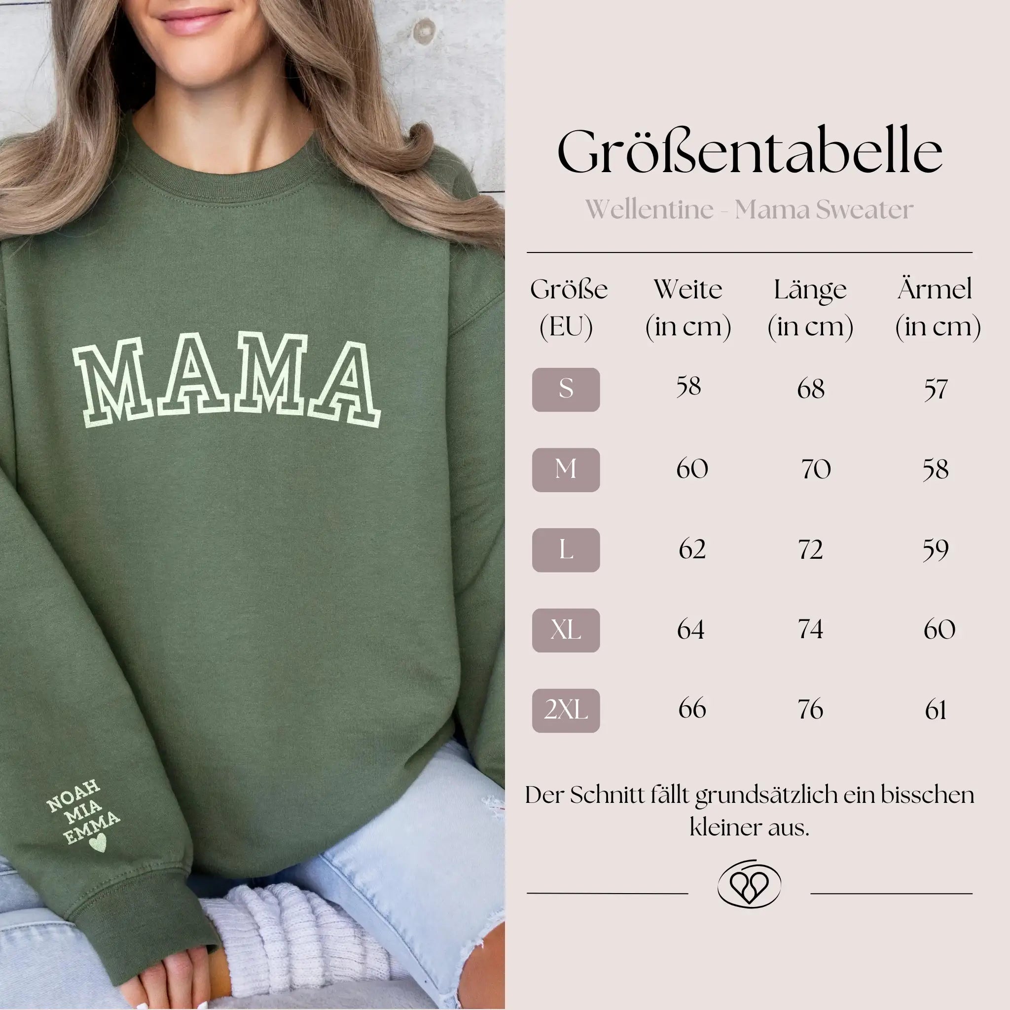 Personalized Mom Sweatshirt with Kids Names